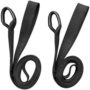 MEISTER PROFESSIONAL 9FT ARAMID AERIAL STRAPS - Acrobatics Circus Standard BLACK - Picture 1 of 4