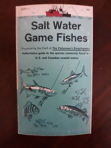 Saltwater Game Fishes - The Fisherman's Encyclopedia -Collier's First Edition - Picture 1 of 10