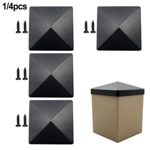 Convenient Installation 4x4 Inch Plastic Fence Post Cap for Wood Fence