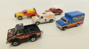 Micro Machines 1989 #53 BACKROADS Ford Box Van Cable TV Truck GMC Pickup Hilux