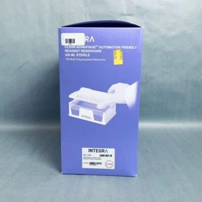 Integra Biosciences Reagent Reservoir 300 ml Sterile Case of 100 Reservoirs