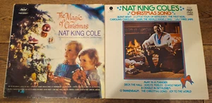 Nat King Cole – 2 x LPs - The Magic Of Christmas, Nat King Cole's Christmas Song - Picture 1 of 4