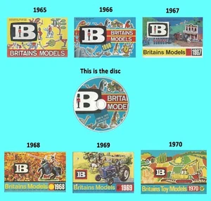Britains Farm & Zoo Models 1965 1966 1967 1968 1969 1970 Kataloge auf DVD - Bild 1 von 8