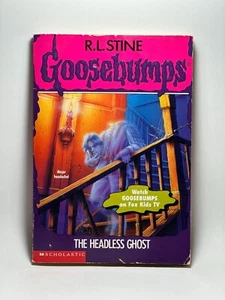 1st Print #37 The Headless Ghost Goosebumps Book R.L. Stine Vintage Series 1995 - Picture 1 of 21