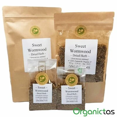 ORGANICTAS Artemisia annua (assenzio dolce, dolce annie) erba secca qualità a base di erbe premium