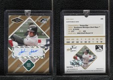 2005 Just Minors Justifiable Gold Auto /50 John Jaso #45 Auto