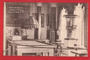 ISLE OF WIGHT OSBORNE HOUSE BILLIARDS ROOM . SNOOKER - Picture 1 of 1