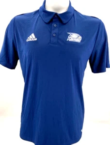 NEW GS Georgia Southern Eagles Adidas Entrada22 Polo SS Button Navy Blue Mens XL - Picture 1 of 7