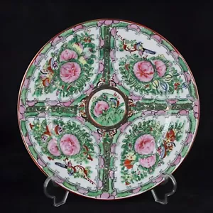 Plato Decorativo de Porcelana China MACAO Pintado a Mano Vintage c.1960 - Imagen 1 de 5