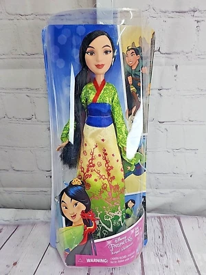 Muñeca Mulan Disney Princesa Real Brillo Moda Juego 11" Foto 1 de 4