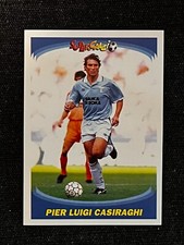 SANDWICH STICKER CPIER LUIGI CASIRAGHI LAZIO # 186 SUPER FOOTBALL 95/96 ROOKIE VGE