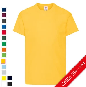 Fruit of the Loom Original T Kids T-Shirt FOL - Bild 1 von 13