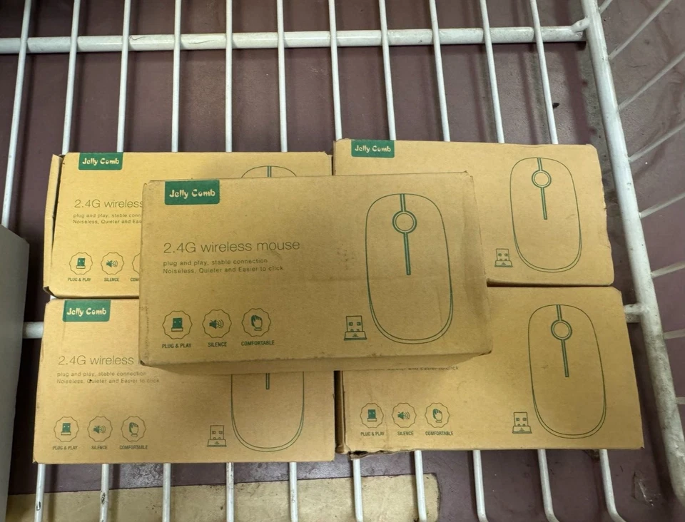 Jelly Comb 2.4G Wireless Mouse Lot of 5 NEW! - Image 1 of 1