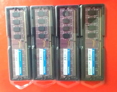 ADATA  KIT  DIMM RAM 8Gb (4x2Gb)  DDR2-800Mhz 240pin -FUNZIONANTI - Immagine 1 di 3