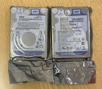 NEW WD Blue 500GB SATA 2.5" Laptop Hard Disk Drive PS3 HDD 5400rpm. - Image 1 of 3