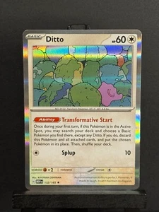Pokemon TCG Ditto Scarlet & Violet-151 132/165 Holo Holo Rare - Picture 1 of 2