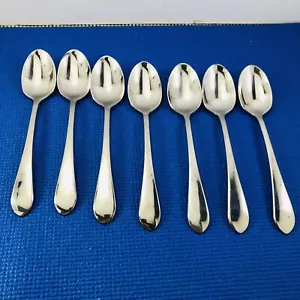 7er Set Handtuch Boston Antik Oval Suppenlöffel 18/10 Satiniert Edelstahl Porzellan 8" - Bild 1 von 6