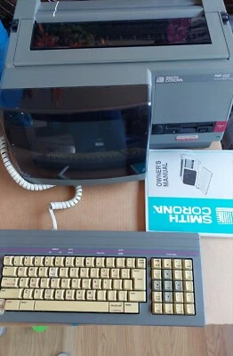 Máquina de escribir Smith Corona PWP 425 de colección sistema de oficina procesador de textos personal prueba Foto 1 de 4