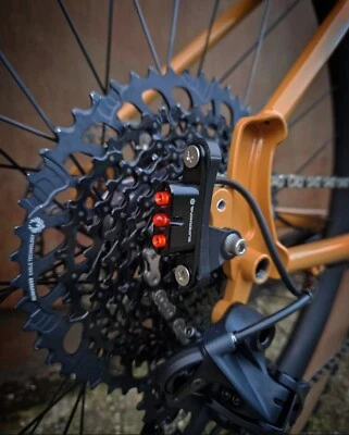 Bicycle Dynamo Rear Light MOUNT for SON, SUPERNOVA, Bikepacking, Gravel — 第 1/3 张图片