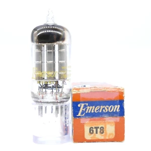 Tubo de triple diodo One EMERSON 6T8 6T8A NUEVO EN CAJA triodo fuerte y diodos equilibrados - Imagen 1 de 2