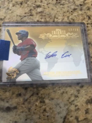 2013 TOPPS TRIBUTE  EDWIN ENCARNACION AUTO  12/15 AUTOGRAPH - Image 1 of 2