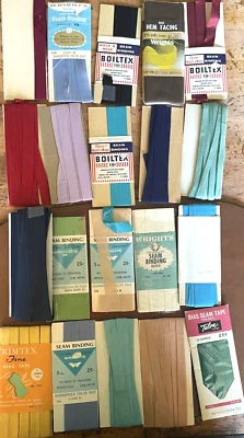 20 Colorful Ribbon Tape Packs for Sewing + Decorating (Batch R33) - Image 1 of 4