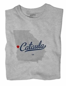 Cataula Georgia GA T-Shirt MAP - Picture 1 of 6
