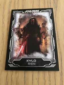 2016 Star Wars Masterwork Base Card #41: Kylo Ren - Picture 1 of 1