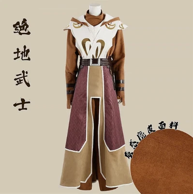Star Wars Guardia del Templo Cosplay Disfraz Conjunto The Clone Wars Jedi Conjunto Personalizado Foto 1 de 4
