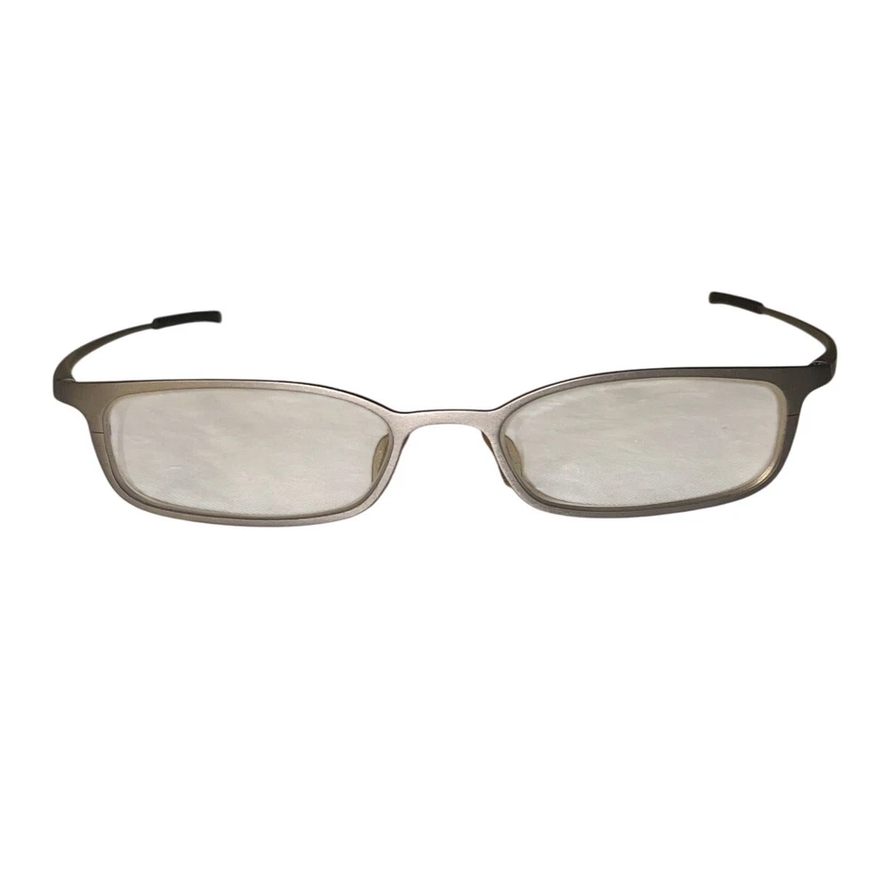 Marcos de gafas Tag Heuer TH4003 gris titanio/plateado hechos en Francia 49-17-130 Foto 1 de 4