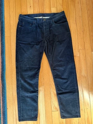 Pantalones de pana azul para hombre Acne Studios Bla Konst talla 28 Foto 1 de 4