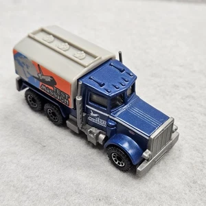 Matchbox 1981 Peterbilt Truck Test Mission Space Collectible 1:80 Blue EUC - Picture 1 of 9