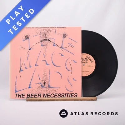 The Macc Lads The Beer Necessities A-1 B-1 LP Album Vinyl Record HHLP14 - EX/EX Foto 1 de 4