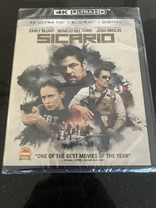 SICARIO****4K ULTRA HD BLU-RAY****REGION FREE****NEW & SEALED - Picture 1 of 2