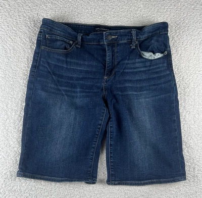 Shorts jeans azul feminino Lucky Brand - Tamanho 12 - Imagem 1 de 4