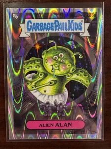 Cubo de basura cromado Topps 2024 niños RayWave #283a Alien Alan - Imagen 1 de 2