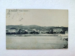 SARDEGNA  LA MADDALENA,piazza Umberto I viaggiata dei primi anni '20  - Imagen 1 de 2