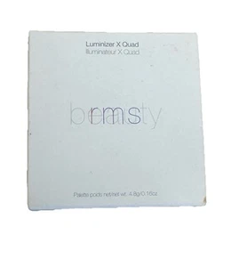 NEW RMS Beauty Luminizer X Glow Quad 4 Shades 4.8g Nude Champagne Fizz Rose - Picture 1 of 4