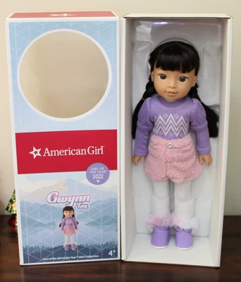 Muñeca American Girl GWYNN BRONCEADA 14" Corinne Little Sister GOTY 2022 WellieWishers Foto 1 de 4