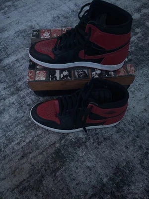 Air Jordan 1 Retro 1994 Bred Size 12.0 Black Red New with Box Rare - Image 1 of 2