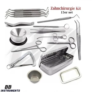 "Zahnchirurgie Kit PRF Box 03 Dental Implantat Instrumente Zahnmedizin Chirurgis - Picture 1 of 1