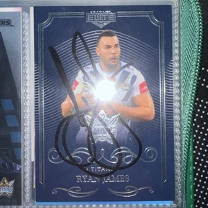 Ryan James Signed 2017 Elite NRL card Gold Coast Titans - Picture 1 of 1