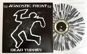 Agnostic Front – Dead Yuppies LP Reissue Clear Black/White Splatter Vinyl 2022 - Picture 1 of 6