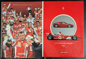 2 Bücher Lot Ferrari Campioni Del Mondo Piloti 2007 & 2004 F1 Racing Champion - Bild 1 von 6