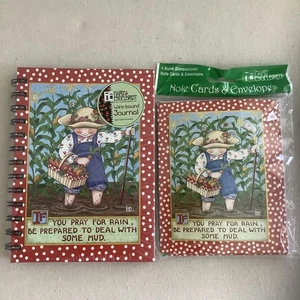 Banconote dimensionali MARY ENGELBREIT nuove con buste e diario a spirale abbinato - Foto 1 di 7