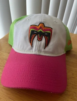 Ultimate Warrior New Era 9TWENTY Sombrero WWF, WWE Gorra Ajustable Foto 1 de 3