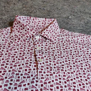 Rhoback Herren Performance Polo Collegiate Mississippi State Bulldogs Small - Bild 1 von 9