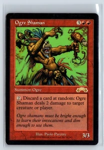 Ogre Shaman Exodus Rare – MTG Magic the Gathering Card - Picture 1 of 5