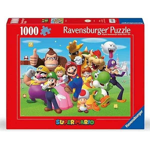 PUZZLE SUPER MARIO 1000 PZ - Immagine 1 di 1