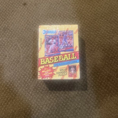 Donruss 1991 Series 1 Baseball Box - 36 Cards - Sealed, Brand New - Image 1 of 3